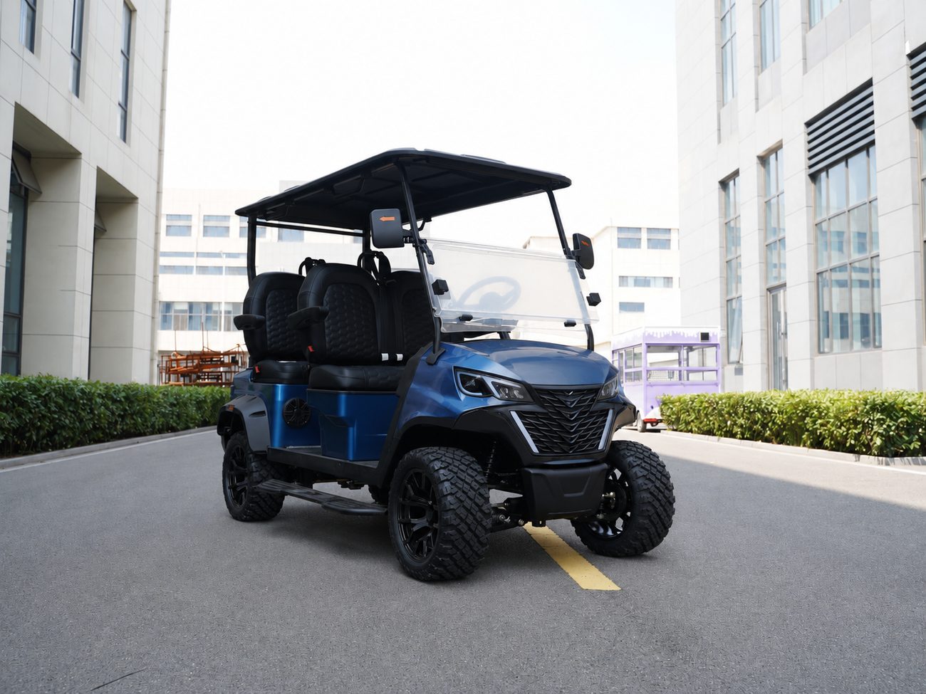 Navy 2-seat, side profile, factory yard